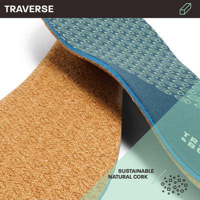 Traverse insoles made with sustainable natural cork